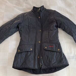 Barbour Women's Navy Quilted Utility Jacket